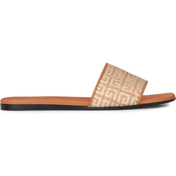 Givenchy 4G Raffia Slide Sandal - Picture 10 of 12